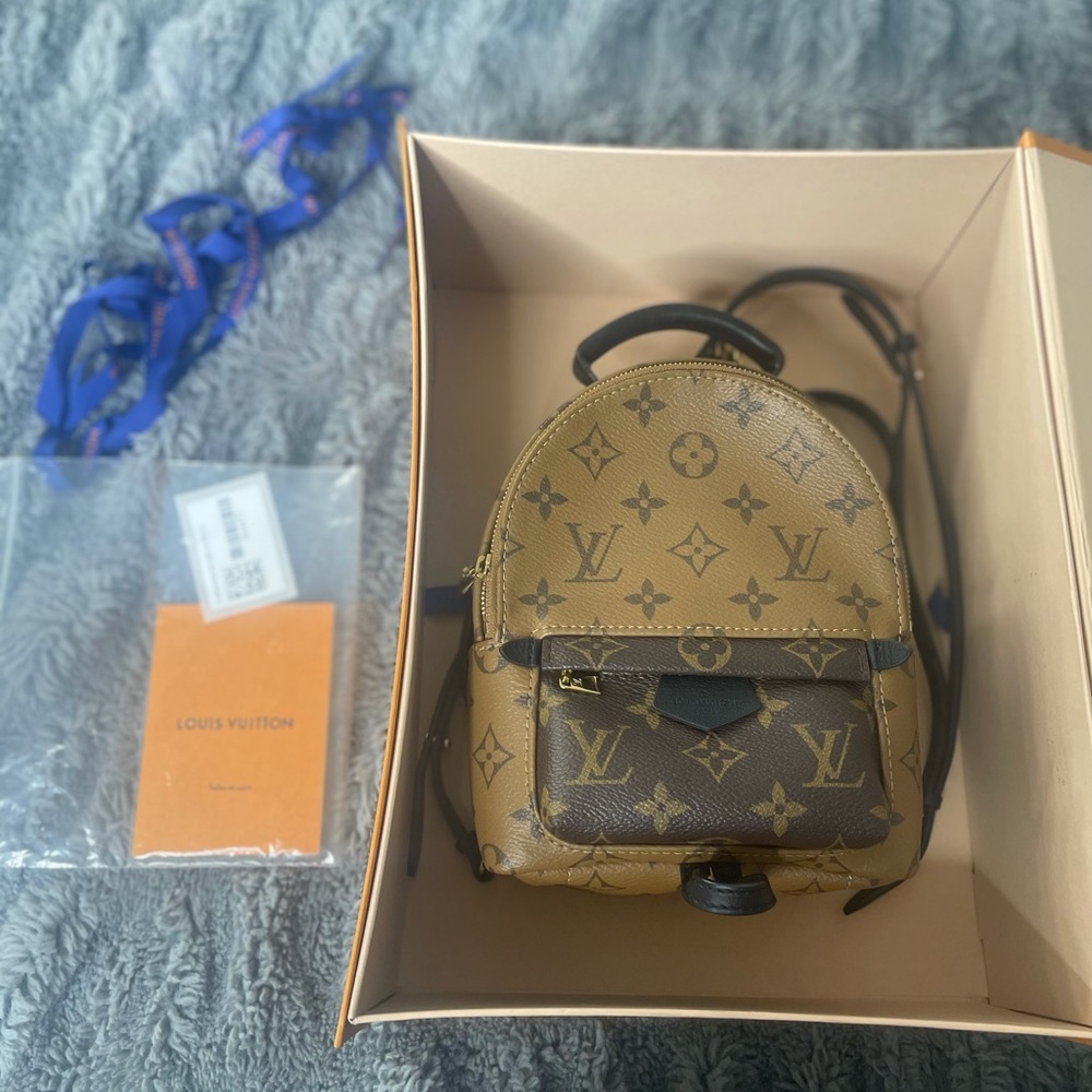 Louis Vuitton Palm Springs mini backpack that is currently sold out
